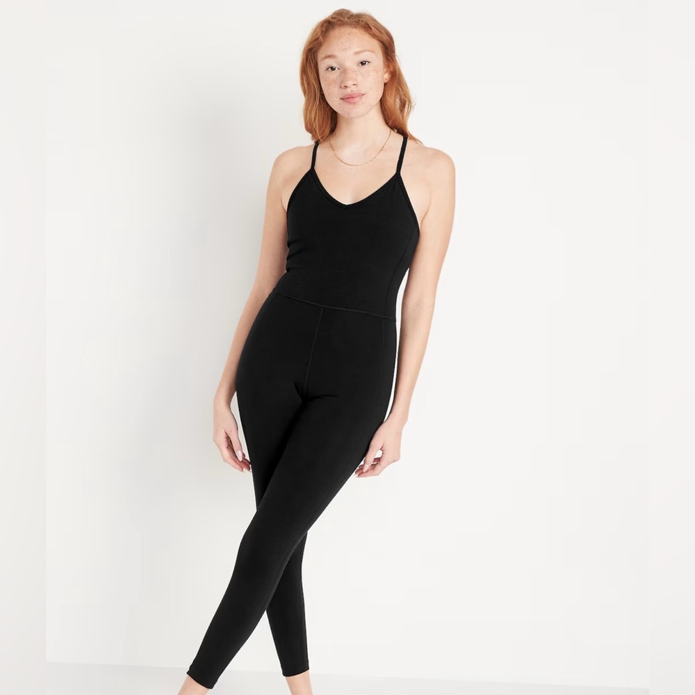 NWT Old Navy PowerChill 7/8 Cami Bodysuit